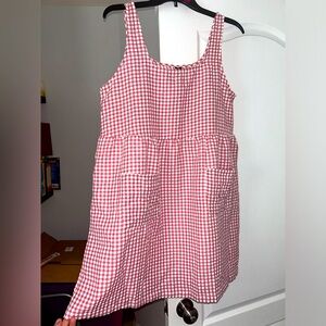 Brand new pink and white summer dress-never used